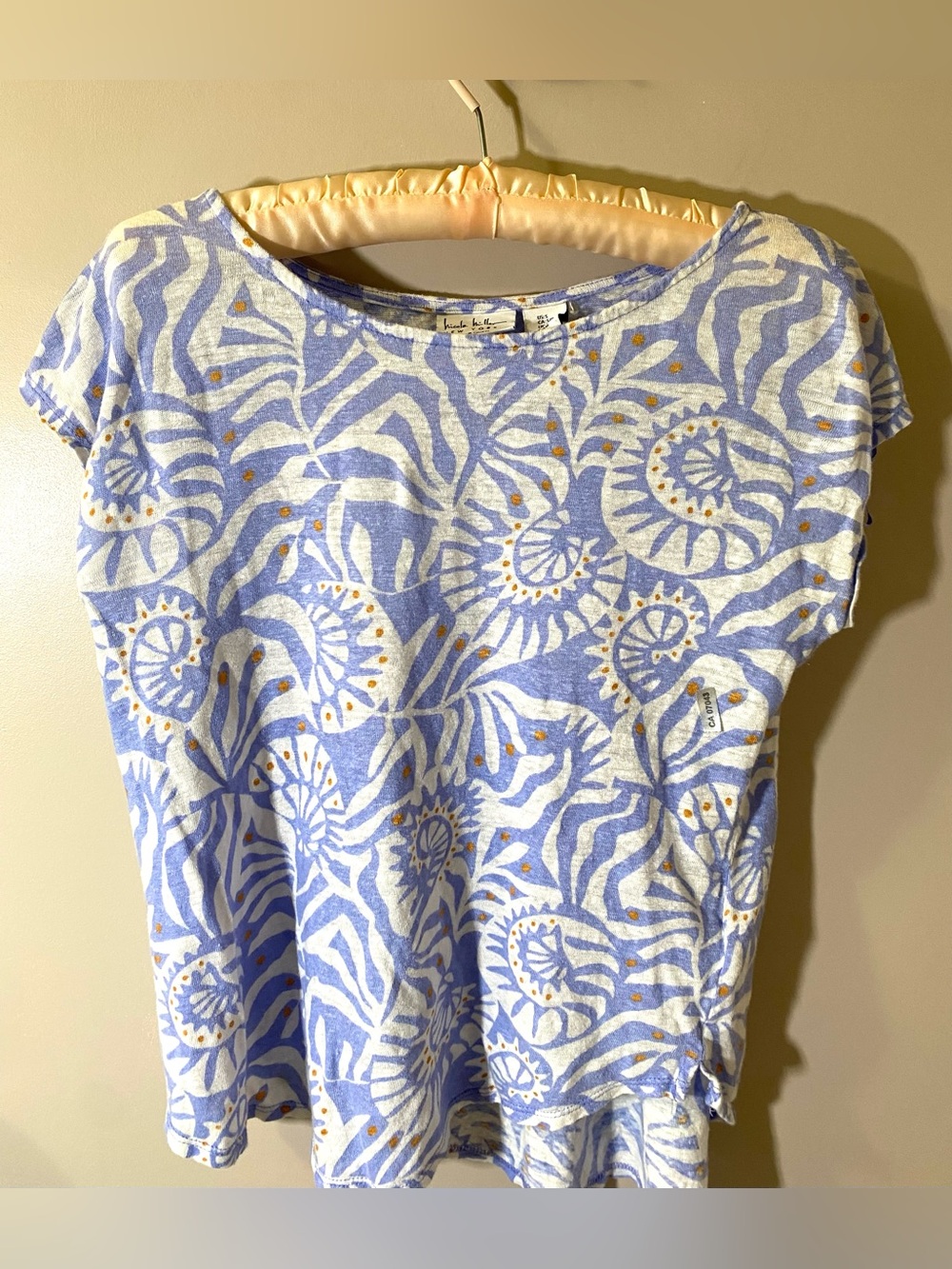 Nicole Miller 100% Linen Top